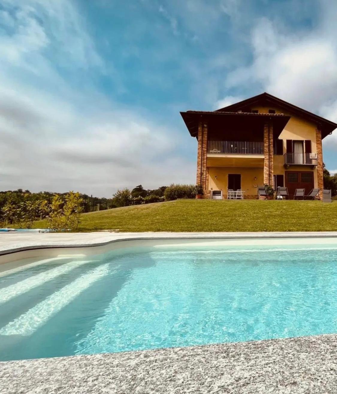 Ca' Colomba Villa San Damiano dʼAsti Eksteriør bilde