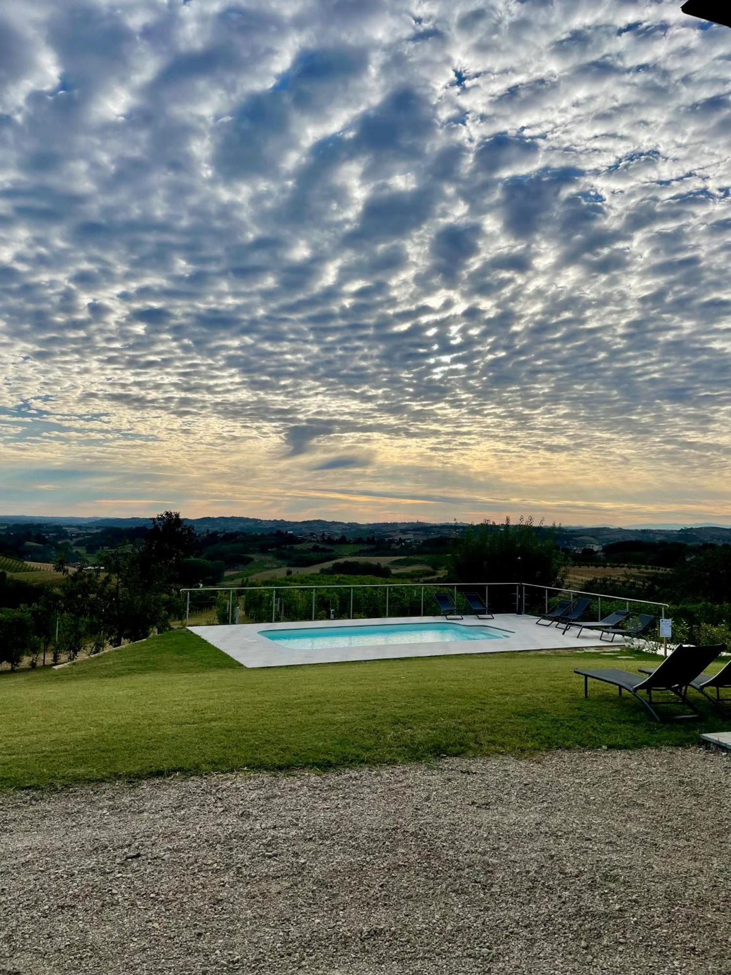 Ca' Colomba Villa San Damiano dʼAsti Eksteriør bilde